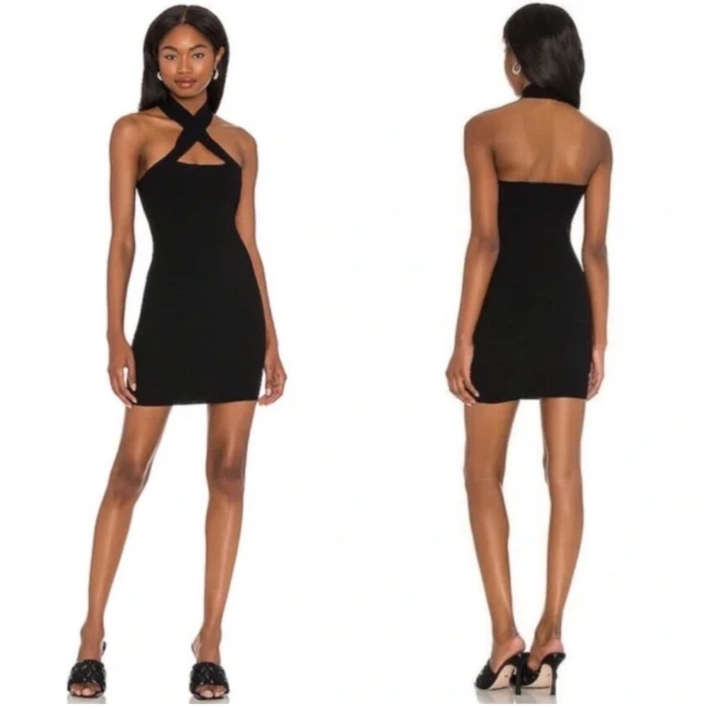 NBD Yvette Halter Dress